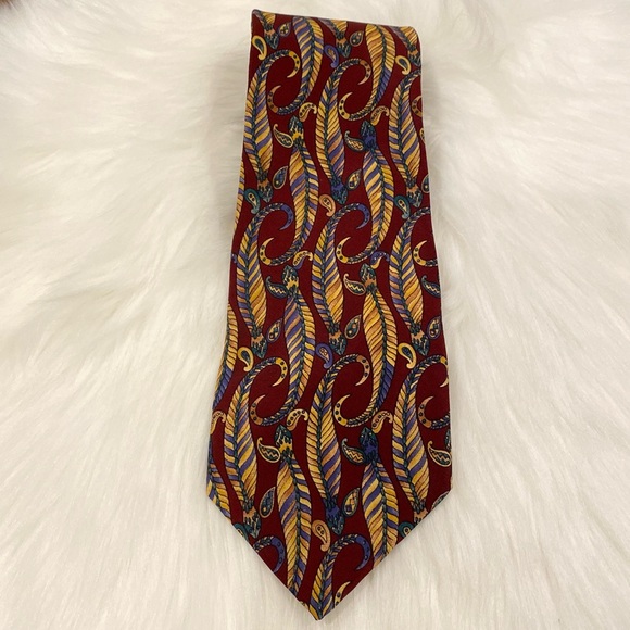 Metropolitan Museum of Art Blue Red Neck Tie - Picture 4 of 8